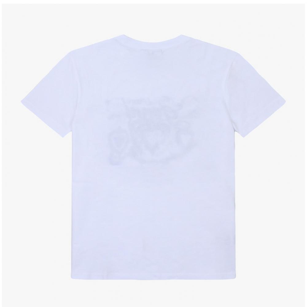 Ganni Women S Tee Tattoo Lace Logo Embroidery T4158 151