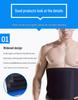 Unisex Waist Trainer: Fitness Support Belt for Tummy Control, Sweat-Inducing, Back Pain Relief, and Lumbar Support.