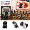 2D Flat Acrylic Airplane Box with 4th of Puppy Collectible