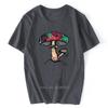 Mens Blouse Cute Colorful Mushroom Print Tshirt Casual Oversize Vintage Tshirt Tees Harajuku Sweatshirt