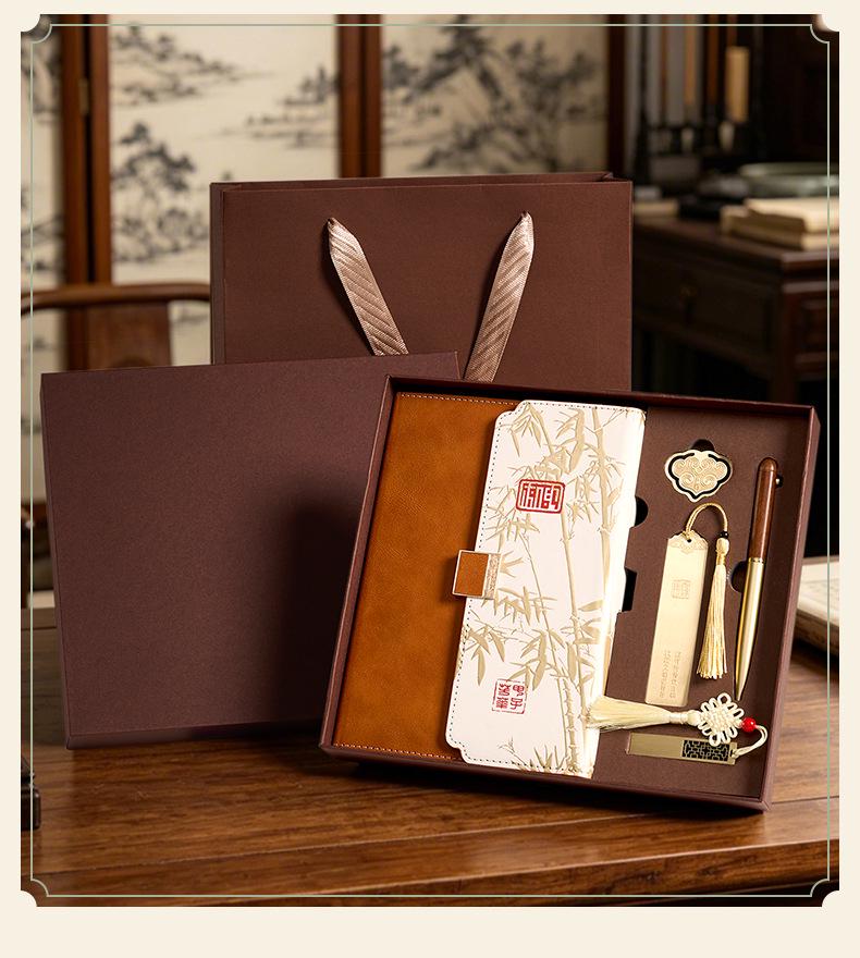 Bamboo Rhyme USB Flash Drive & High-Value Notebook Gift Set