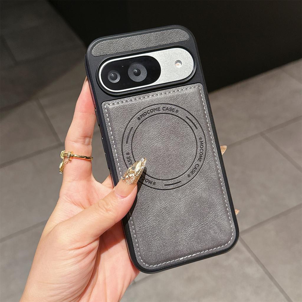 Husă Premium din Piele MagSafe pentru seria Google Pixel 8 9 10. Protecție de Grad Militar, Puternic Compatibilă MagSafe, Elegantă și Durabilă (Culori multiple)