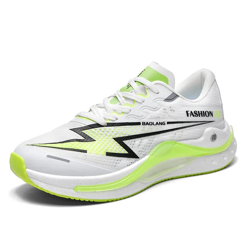 

Mens Sports Shoes Mesh Comfortable Breathable Lightweight Anti-slip Cushioning Rebound Outdoor Trendy Tennis Shoes for Women 36