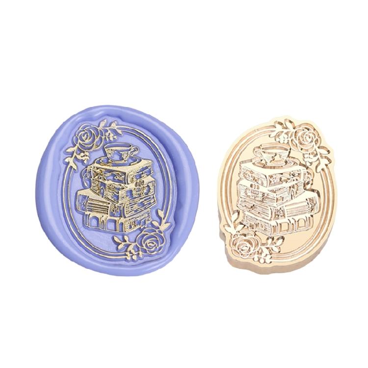 Metal Wax Stamp Head for Appreciation Card Graduation Ceremony Invitations