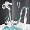 Faucet Extension Extender Faucet Bubbler Splash Head Universal Rotating Extension Hose Mop Pool Water Nozzle