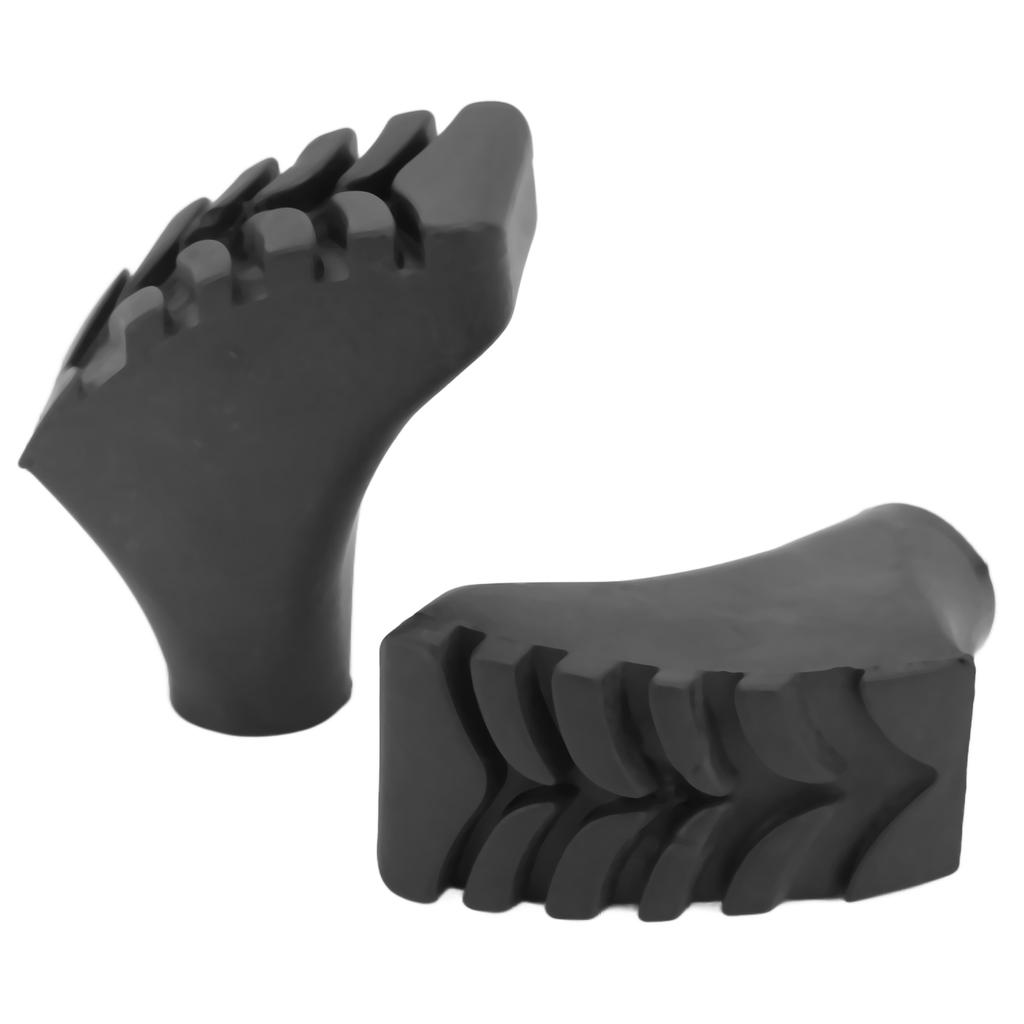 4 Stück Gummi Pfoten Füße Spitzen Hämmer Wanderstock Trekkingstock Kappen Spitze Schutzhülle