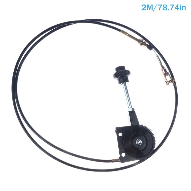 Controllo Acceleratori Manuale Per Escavatore Mietitrebbia Trattore Nave Spargiletame Assemblaggio Cavo Acceleratore Controller Auto-Bloccante