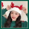 Fashion Creative Christmas Hat Party Decoration Thick Santa Claus Xmas Hat Holiday Dress Up Cute Pullover Hats