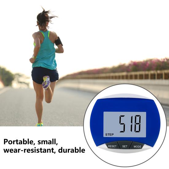 Running Pedometer High Clearly Sensitive Accurate Reading Clear Screen Count Steps Electronic Large Screen Pedometer Running Use