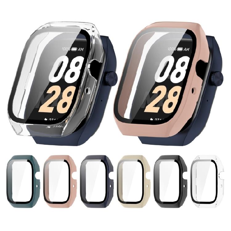 Integrated Toughened Film Screen Protector Skin Full Coverage Cover Antiscratch Shell Watch Housing Sleeve For Watch T2