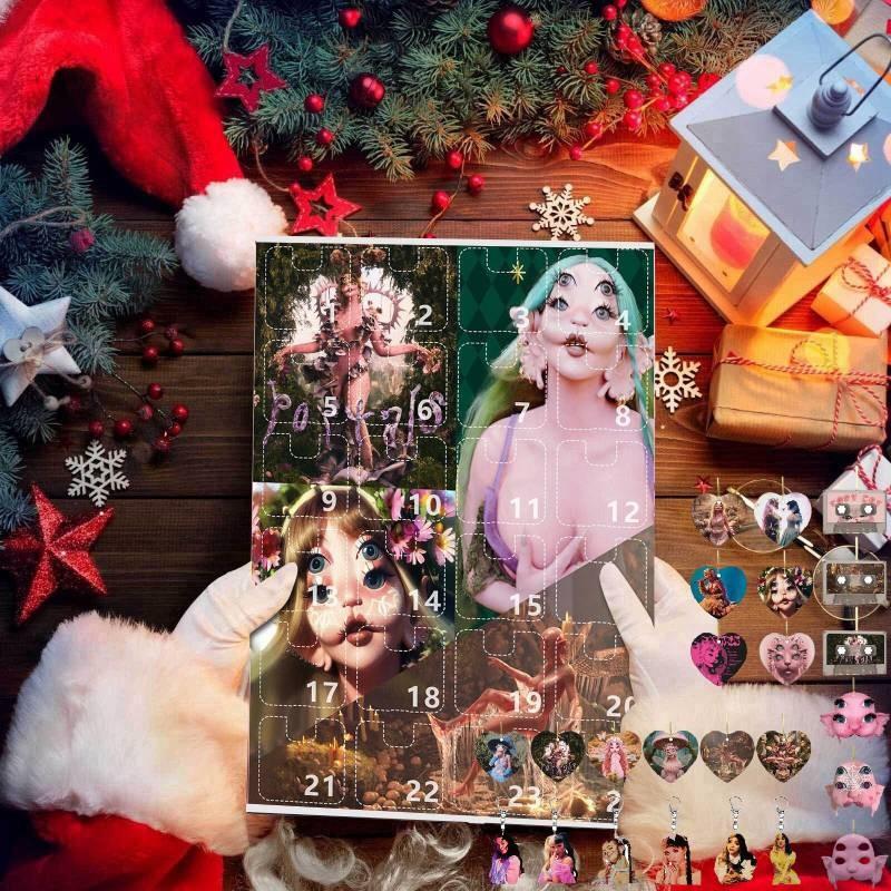 Martinez 24ks Melanie Slepý box Vánoční dárek Figurka Vánoční odpočítávací přívěsek