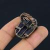 Russian Chaorite Gemstone Copper Wire Wrapped Handmade Jewelry Ring For Her