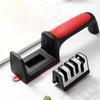 Practical Kitchen Blade Sharpener Tool Ergonomic Handle Nonslip Feet Ceramic Steel Construction For Fast Brims Restorations