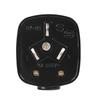 Black Australia Standard 16A/10A 250V AU CN 3Pin Power Plug Detachable Assembly Extension Cord Connection Plug Male 2/5/10/20pcs