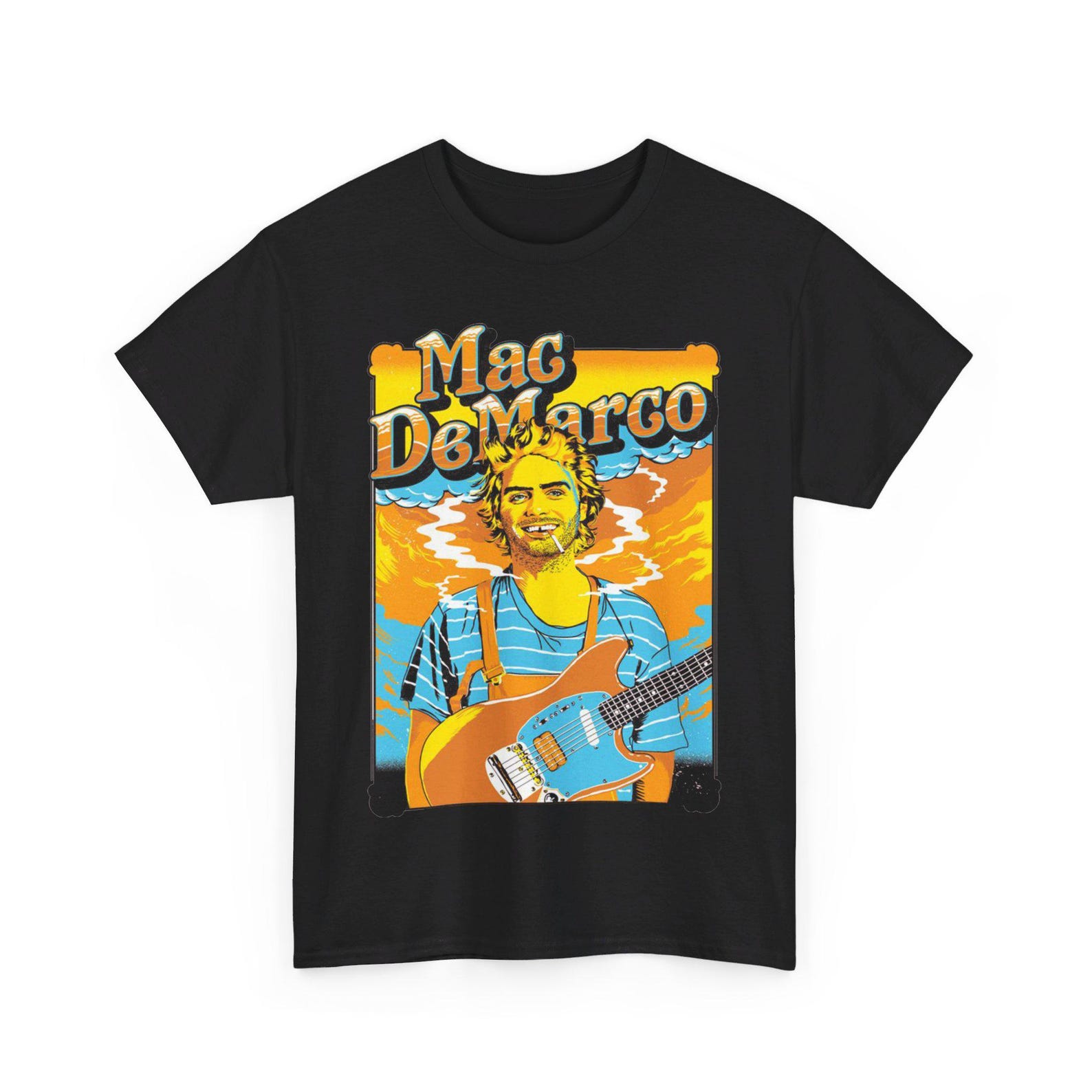 Limited Unisex Mac DeMarco T shirt |Heart To Heart | Mac DeMarco Printed T shirt | My Kind Of Woman | Cotton Tee XL