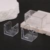 1Pcs Transparent Acrylic Box Plastic Billiard Accessory Durable Chalk Box  Snooker Pool