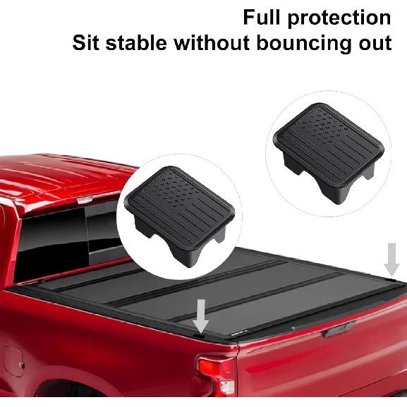 Bed Rail Stake Pocket Covers For Dodge Ram 1500, Rear Truck Tonneau Covers, Stake Hole Caps Plugs, Apply To 2024 2025 Dodge Ram 1500 2500
