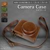 elfoLiz Camera Case for Sony VLOGCAM Retro Leather Camera with Shoulder Strap ZV-1 / ZV-1F / ZV-1II, Case, Bag, Lightweight, Stylish, Shock-Absorbent,