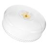 Transparent Large Plastic Cake Dome 11Inch Round Clear Cake Cover Lid Food Display Cloche Pastry Serving Cover Freshness