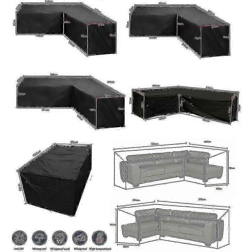 75 Sizes Waterproof Outdoor Patio Garden Furniture Covers Rain Snow Chair Covers Yj53 25-26
