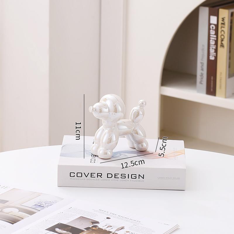 

Керамічна Фігурка Собаки для Гостей Декор для Дому Декорація Кімнати Аксесуари Офіс Тварина в Нордичному Стилі Декоративні Скульптури Фігурки