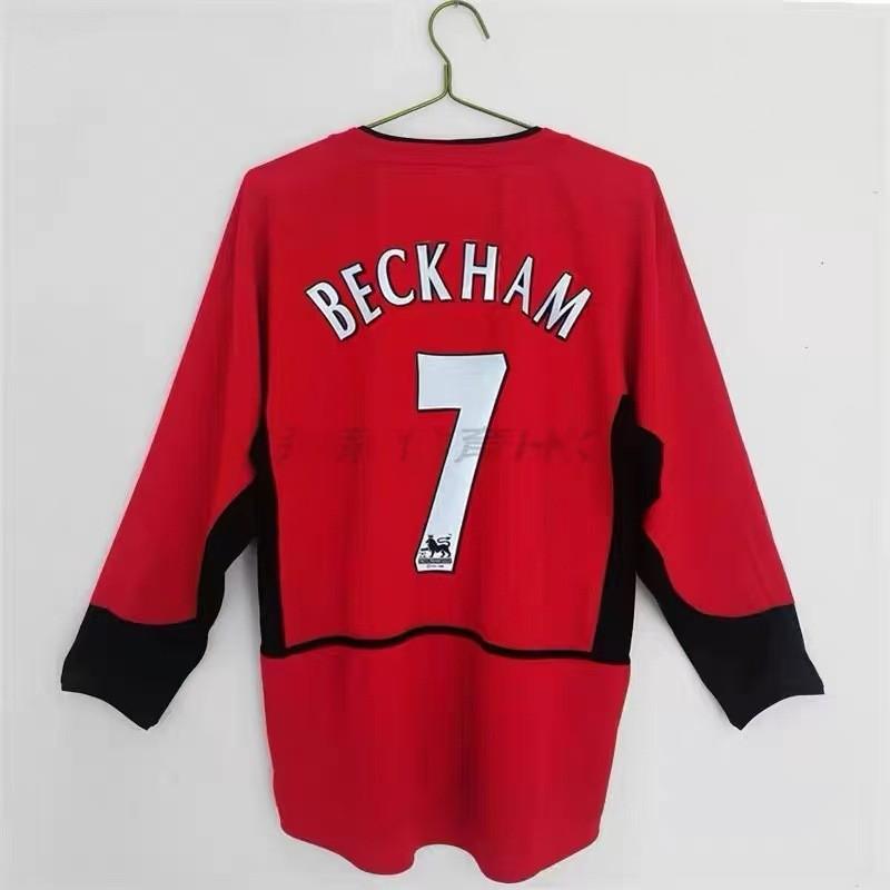 Retro Long Sleeve Soccer Jersey Vintage Football Shirt Men Women Adult Fan Wear Classic Player Style