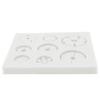 Fondant Molds Food Grade Silicone Cake Chocolake Maker Cake Decor Gray