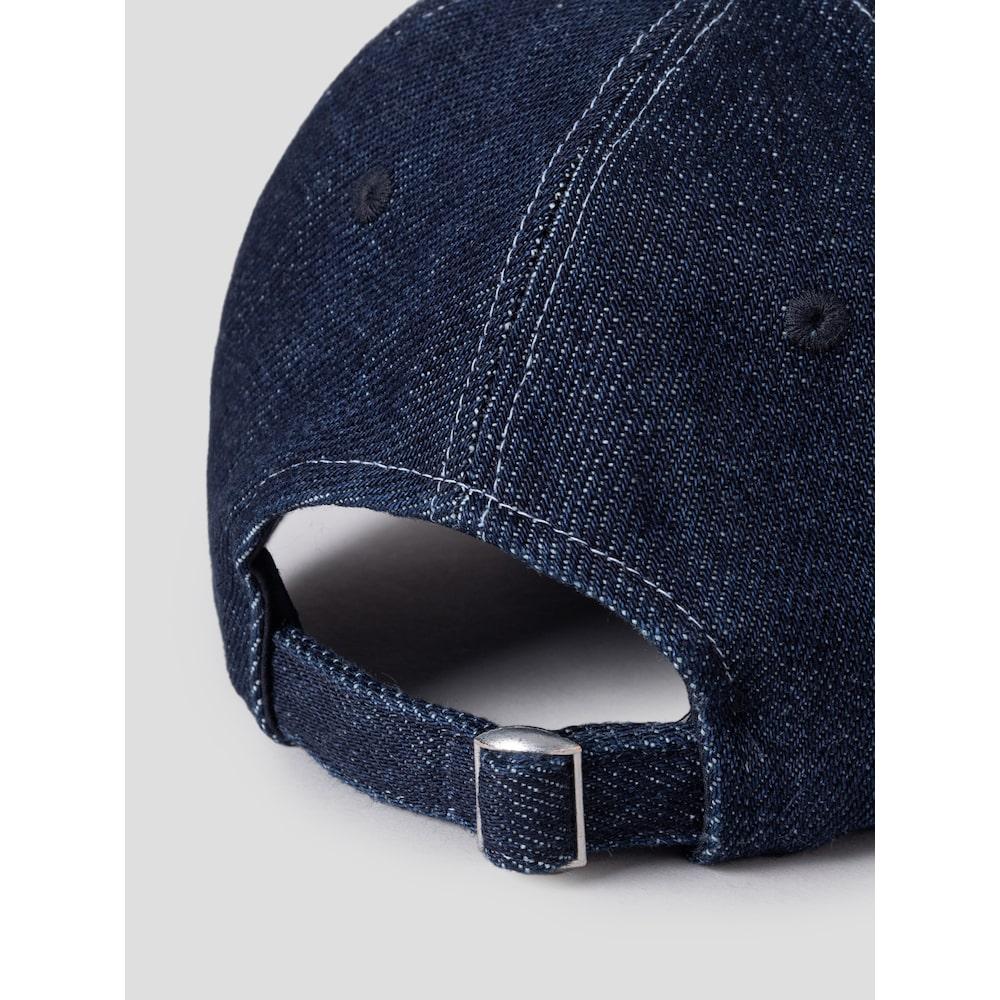 8seconds Denim Volume Embroidery Ball Cap Navy