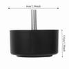 4Pcs Feet Pad M8 Screw Sofa Legs 35mm Height Black Cabinet Leg 60mm Width PP Plastic Furniture Accessories Bed Frame