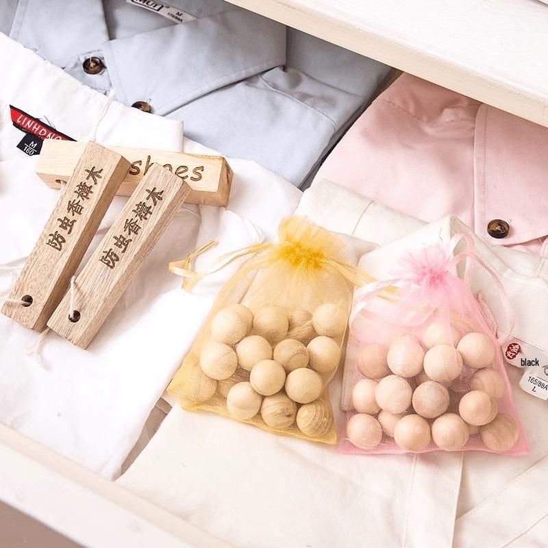 Camphor Wood Aroma Strips: Deodorizing & Insect-Repellent for Wardrobes and Shoe Cabinets