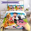 Set Biancheria da Letto La Granja de Zenón 3 Pezzi Copripiumino Chiusura Include 1 Copripiumino & 2 Federe, Morbido e Confortevole per Tutte le Stagioni.