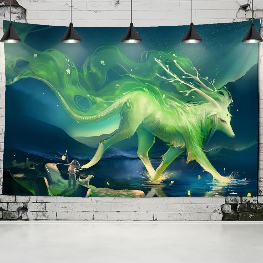 Гобелен с мультяшным анимационным принтом — фото 4