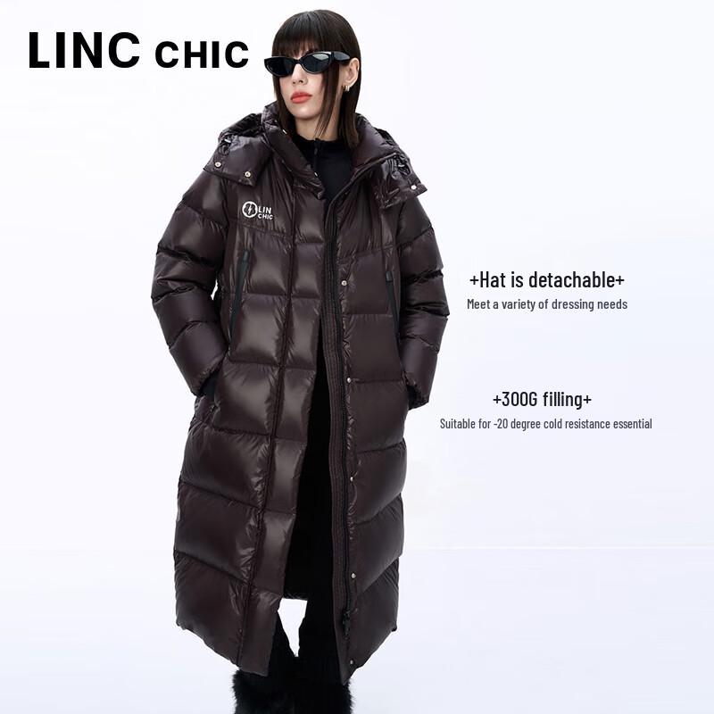 Jinyujie 2024 Winter Women's Celebrity Style Thickened Long Puffer Down Jacket Y24808345