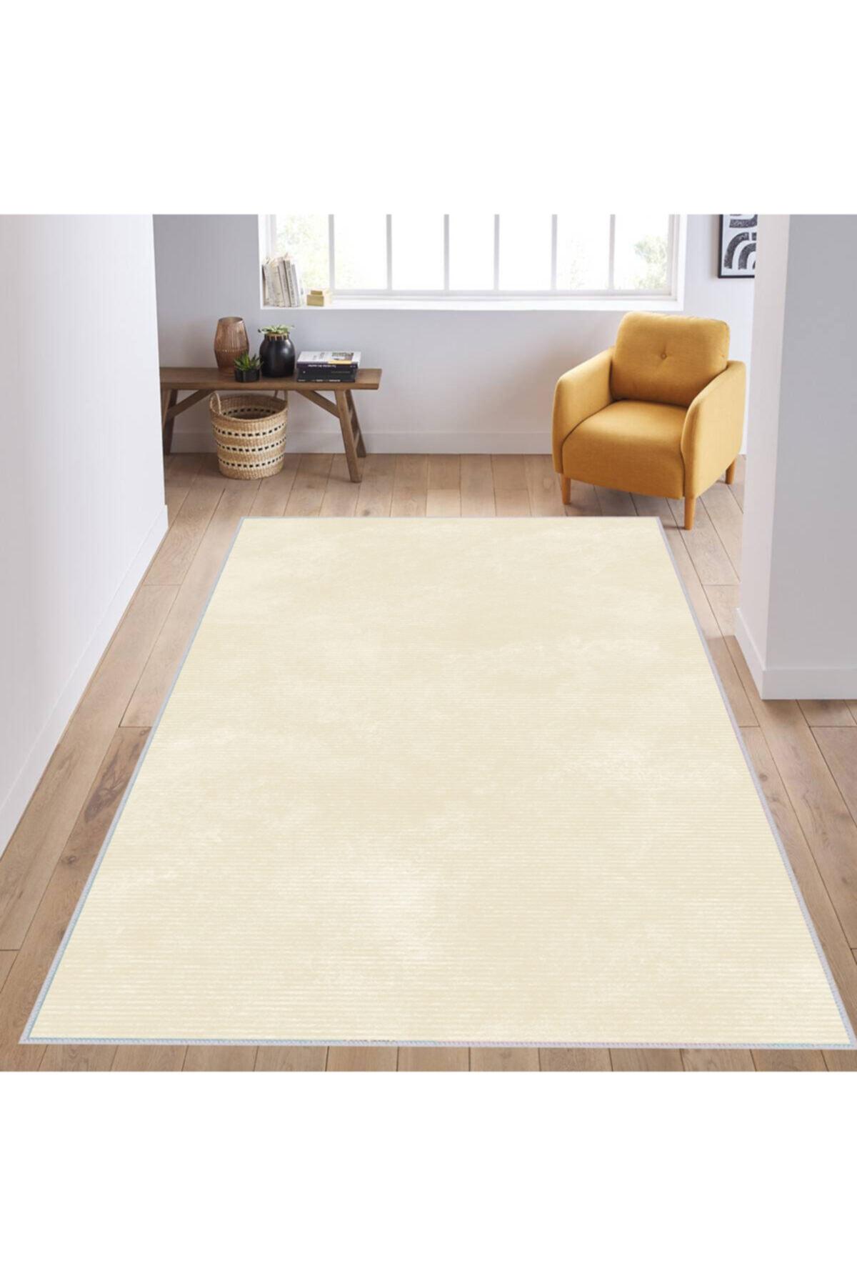 

Моющийся ковер с принтом Rovigo Home RVG1084 50x80 кремовый
