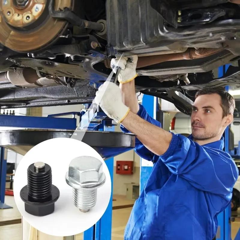 For Volkswagen Honda Kia Extended Magnetic Oil Drain Screw Gasket M14 Car Engine Oil Pan Oil Drain Plug Car Replacement Parts