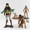 Titan Attack On Eren Kruger Levi Ackerman Character Figure Model Gift Decoration