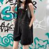 Blue Denim Shorts Female  Summer Loose Wide Leg Shorts Korean Jumpsuit Shorts for Women