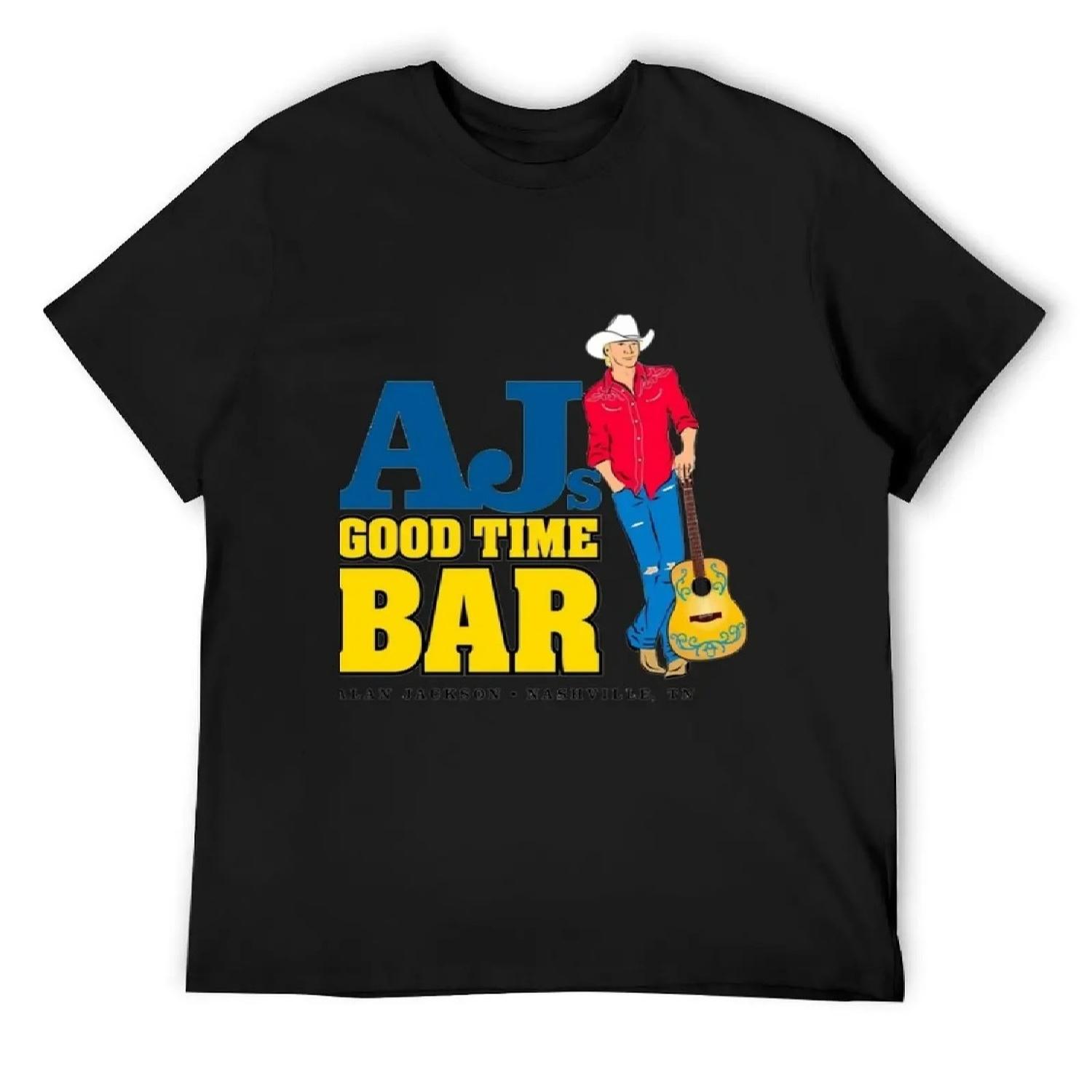 AJ Good Time Bar Essential T-Shirt topping sweat quick-drying anime t shirts t shirt for men S
