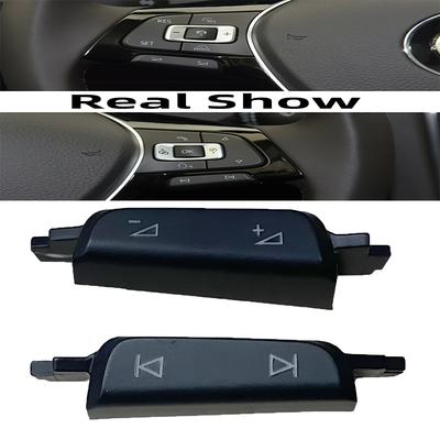 Per Kia Golf 7 MK7 VII Volante Multifunzione Decorazione Volume Vocale Copertura e Set di Sostituzione Pulsante Interruttore Chiave Installazione Facile