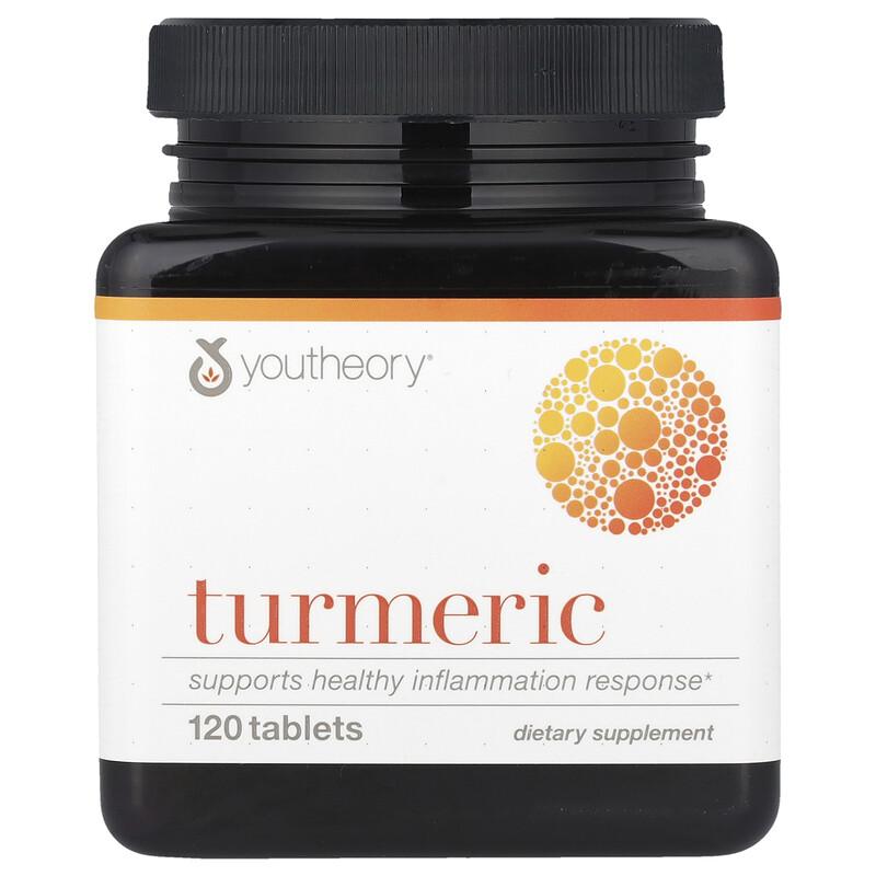 Photos - Vitamins & Minerals Youtheory Turmeric, 120 Tablets 