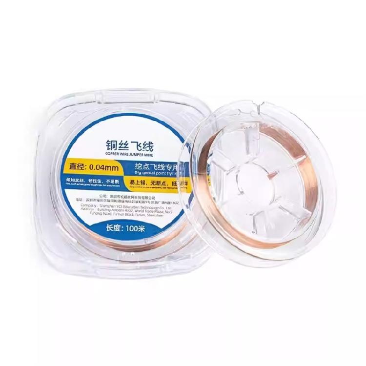 Fine Copper Wire Jumper for Accurate Soldering of Phone and Tablet Motherboards Electronics Repair and Circuit Board Fix