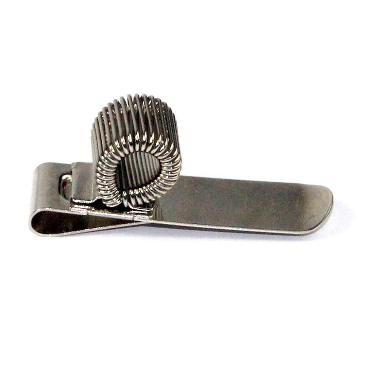 Portable Metal Pen Holder with Manganese Steel Spring Clip