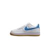 Air Force 1 Non Slip Support Low Top Kids Lifestyle Shoes White/Dark Light