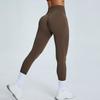 Womens High-Waisted Seamless Yoga Leggings Tight Fit Running Pants Breathable Quick-Dry Sport Trousers