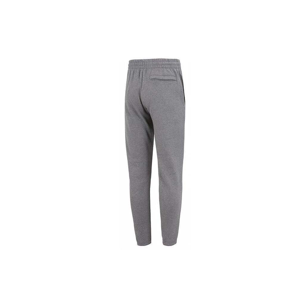 Under Armour Essential Knitted Sweatpants Men's Gray Thickened Cuffed Pants 1373882-012