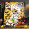 The Bad Guys 2D Flat Pattern Flannel Blanket High Quality All Seasons Warmth and Comfort Perfect for Christmas Gifts.PMT0914360