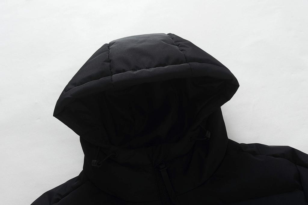 Kelme Children's Long Training Coat, Cold Weather Soccer and Outdoor Coat (Black, 130cm)