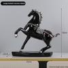 Elegant Horse Resin Figurine For Modern Home Decor And Office Decoration Display