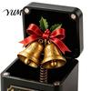 Holiday Desktop Decoration 3D Printed Christmas Pop-Up Magic Box with Spring Action, Xmas Elements/Angel/Star Star of Bethlehem Gift Ornaments,