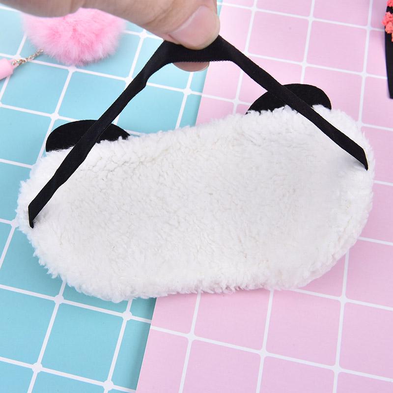 1Pc Cute Panda Sleeping Face Eye Mask Blindfold Shade Travel Sleep Cover Light